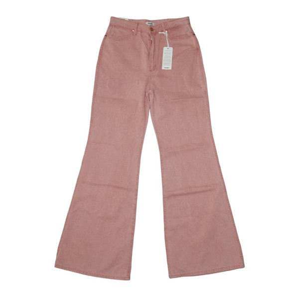 VTG Wrangler Flare Bellbottom Jeans 622 Wanderer Pink Earth Wash size 30x34 NWT - Picture 4 of 12